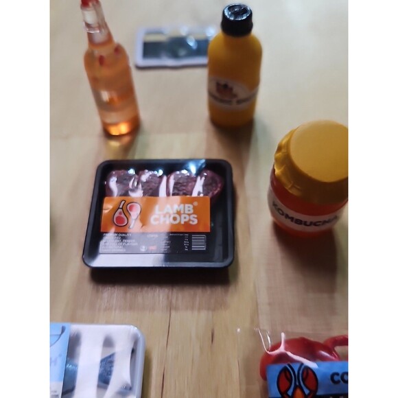 ZURU Mini Brands Mini-minis Fill The Fridge Common Lot Of 7, W/Camera Magnet - Picture 12 of 15